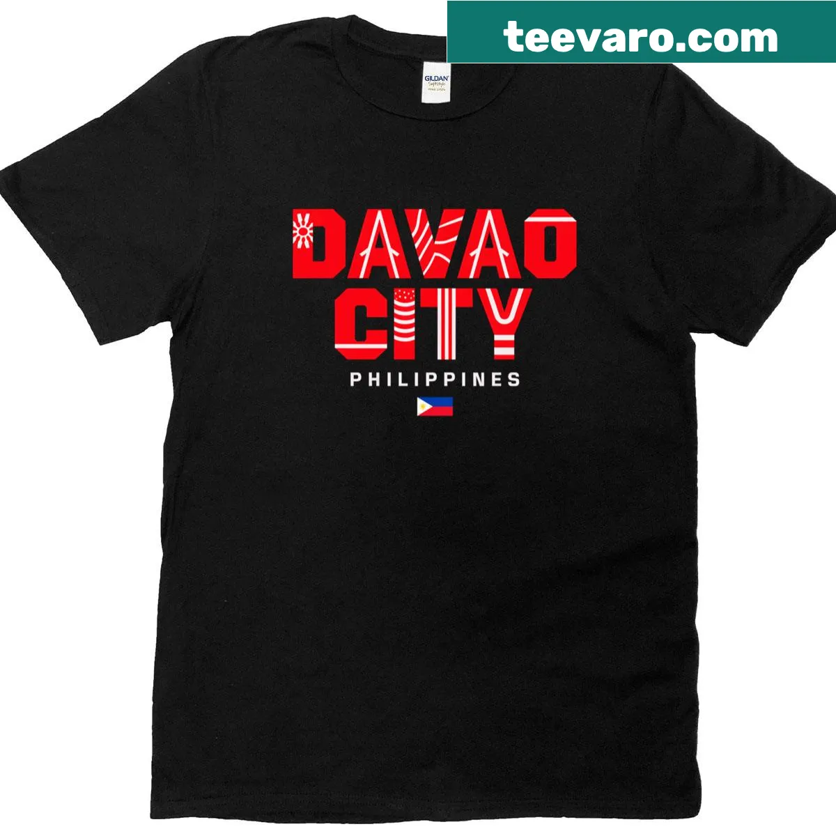 Davao City Filipino pride t-shirt design — on a men's t-shirt