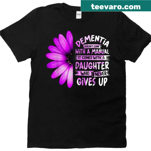Sentimental t-shirt on dementia and caregiving relationship