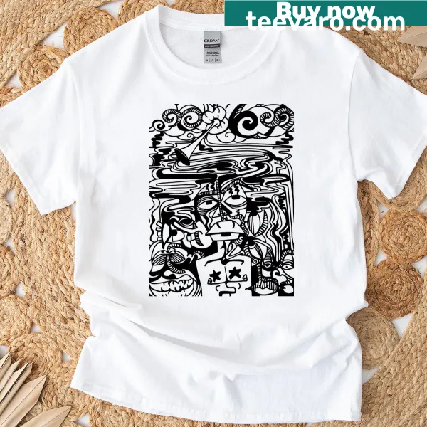 Minimalist t-shirt featuring the word Judgement in bold typography