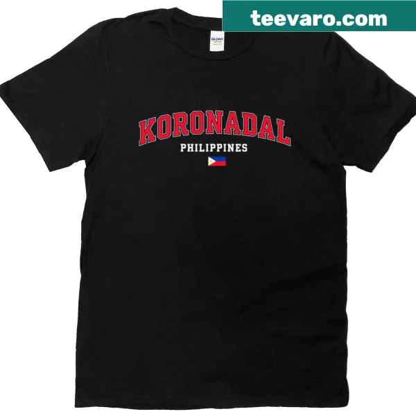 T-shirt highlighting Koronadal City, Philippines