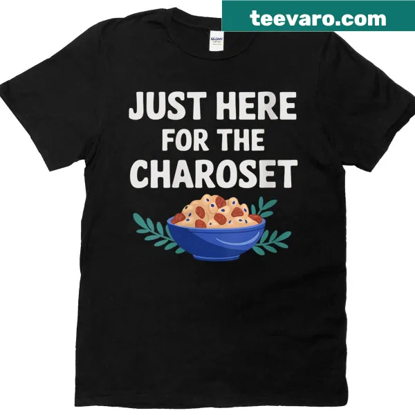 Vintage-style Jewish food shirt featuring charoset graphic