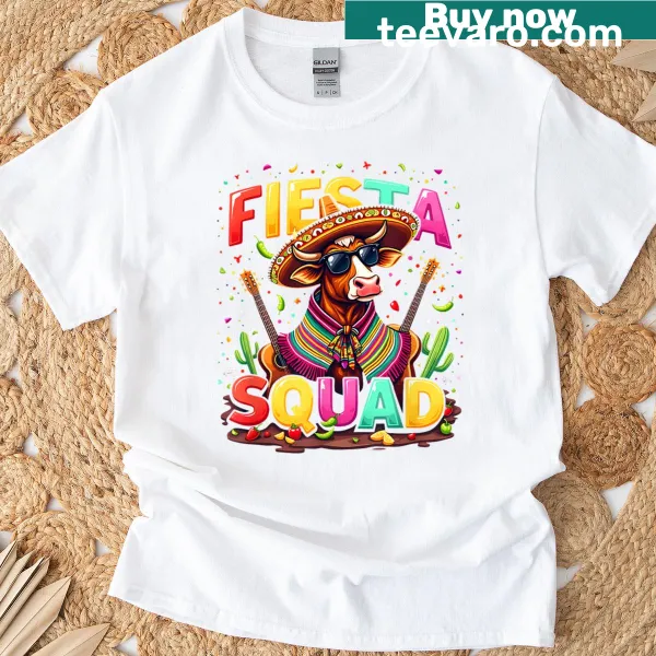 Cinco De Mayo squad graphic t-shirt