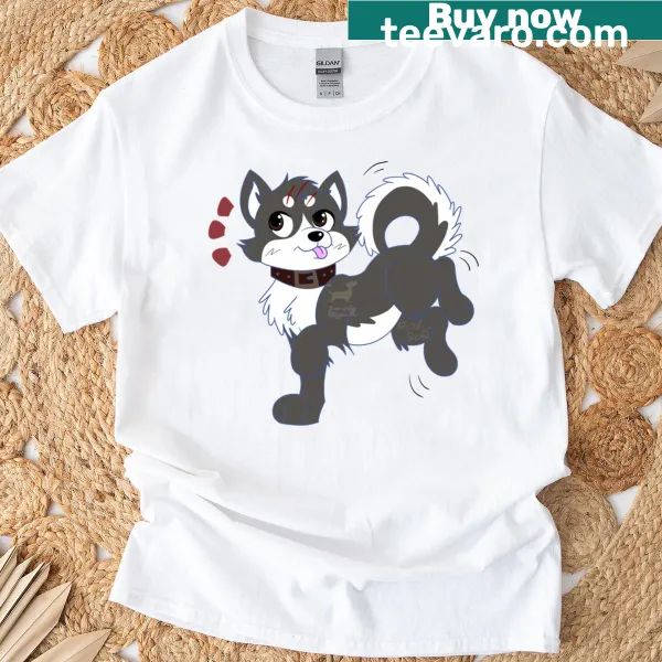 Playful gin-themed graphic design on T-shirt