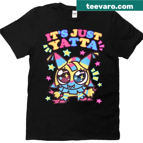 Cute birthday T-shirt with 'It's Just Yatta' for girls
