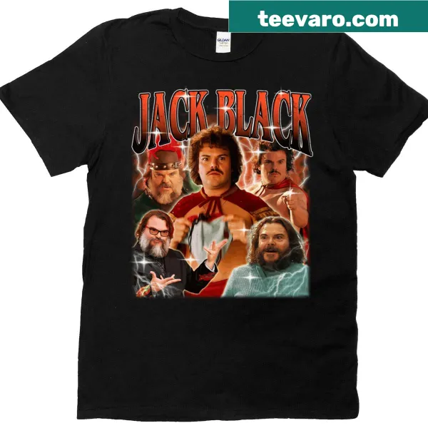 Vintage T-shirt featuring a playful graphic related to Jack Black.