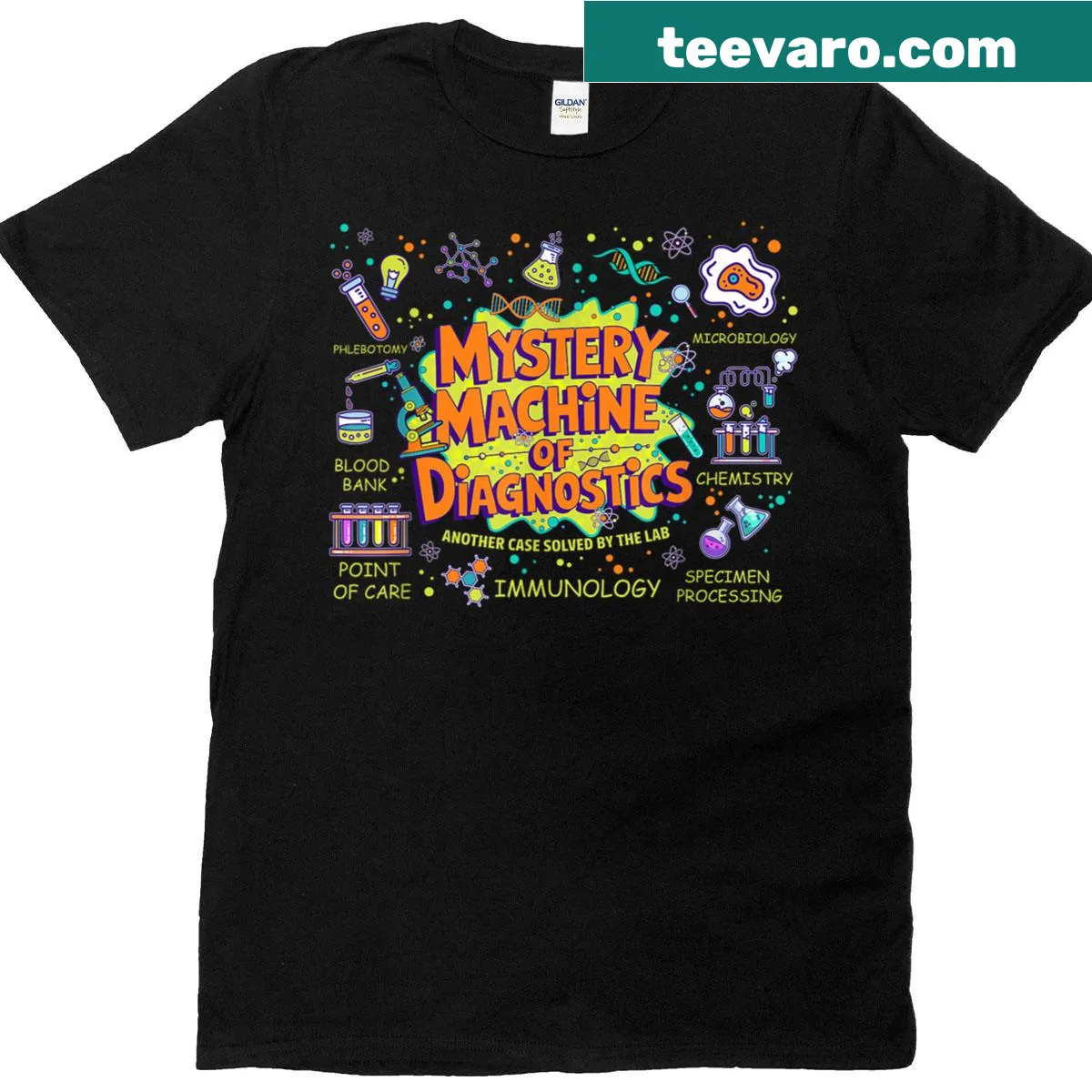 Lab Week 2025 Medical Laboratory Scientist T-shirt with modern typography — on a men's t-shirt
