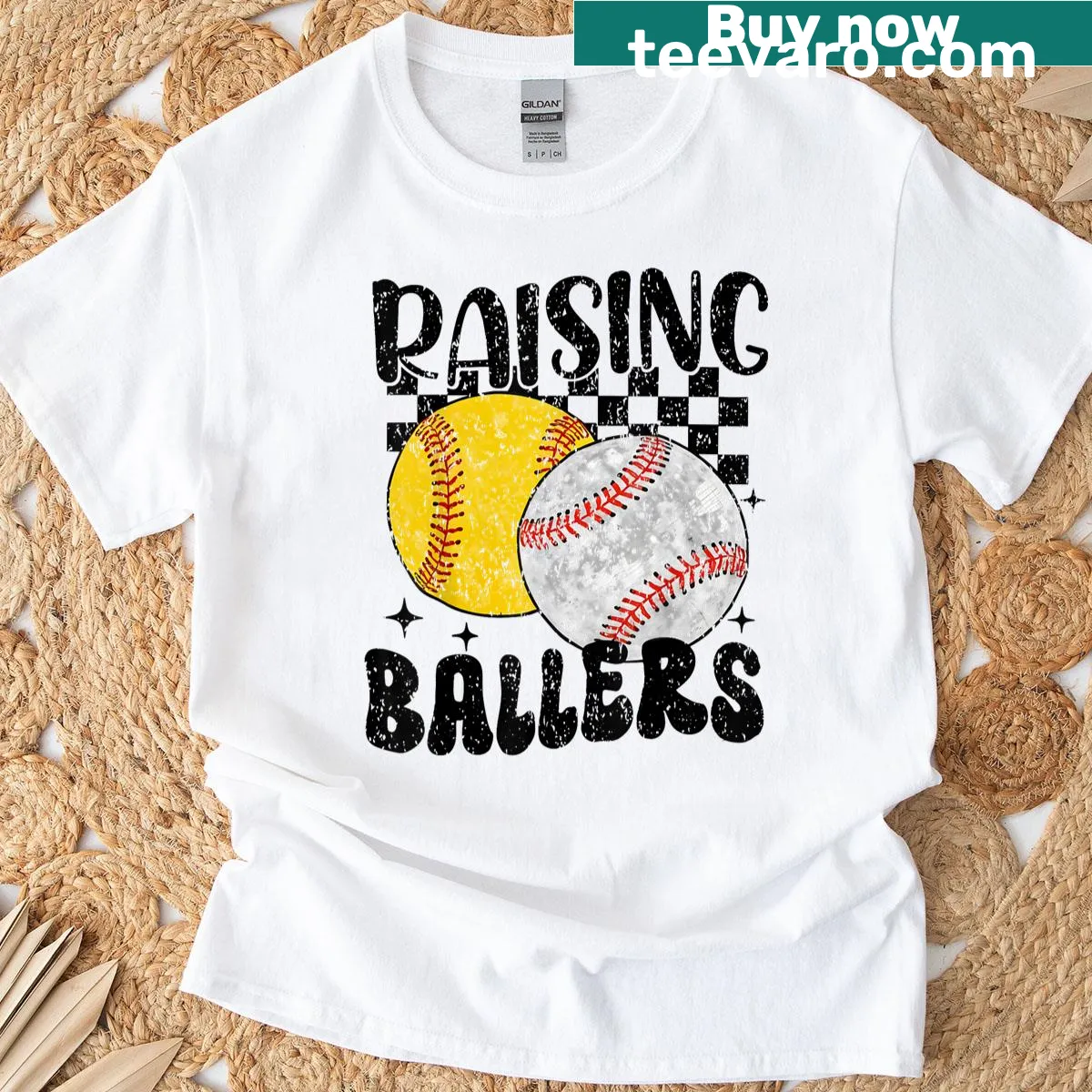 T-shirt for proud moms of young athletes with bold text — on a men's t-shirt
