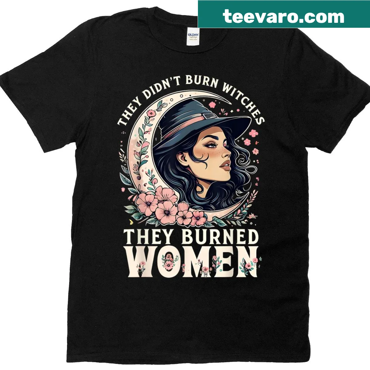 Feminist dual-sided tee with a strong message about women — on a men's t-shirt