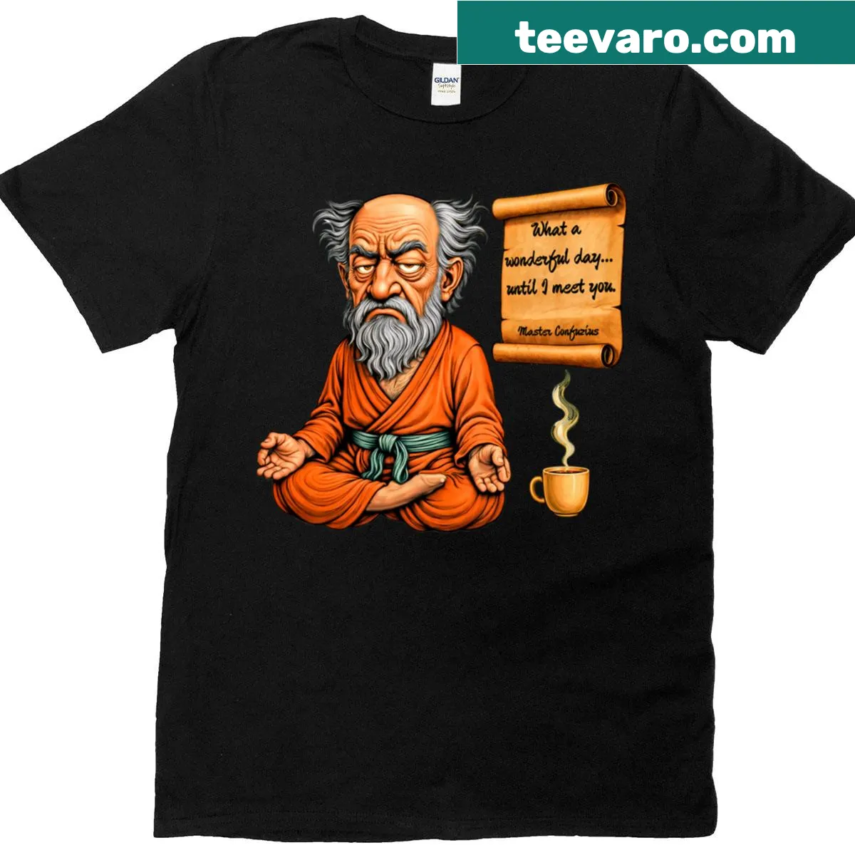 Active t-shirt featuring a positive message for fitness and motivation. — on a men's t-shirt