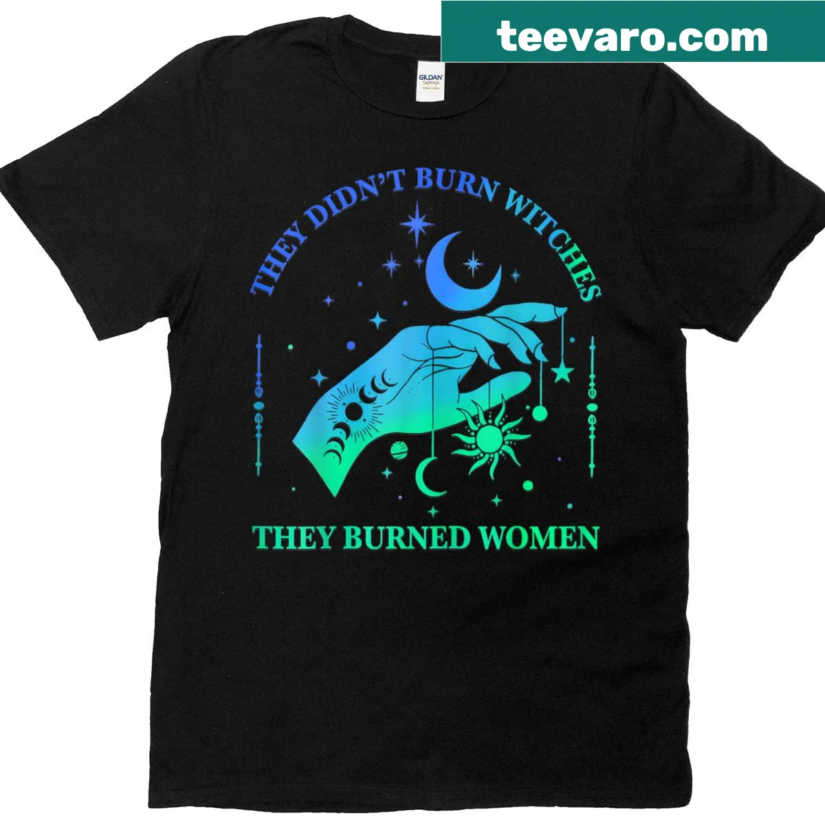 Statement T-shirt addressing women's rights and history. — on a men's t-shirt