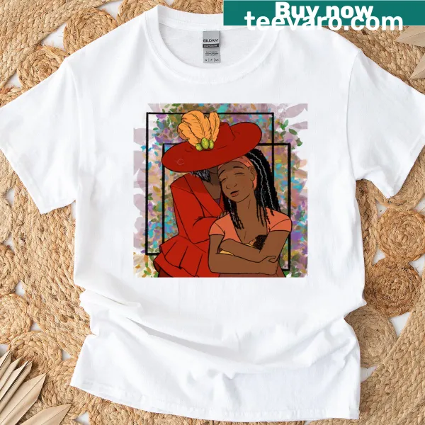 T-shirt featuring a grandmother's love theme with a mug design