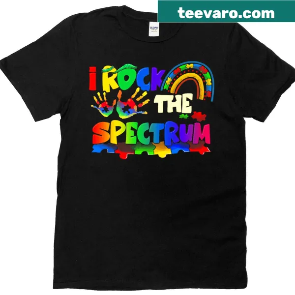 Fun Autism Awareness T-shirt with puzzle piece design.