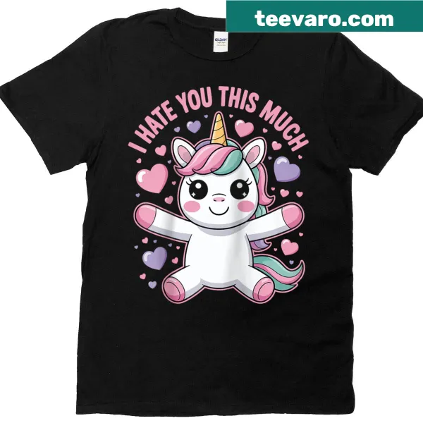 Cheeky unicorn graphic on a raglan baseball tee