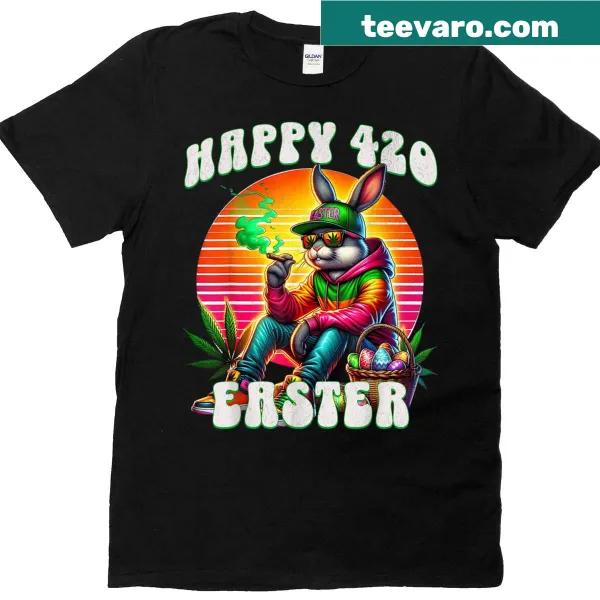 Cartoon Easter Bunny design with 420 elements