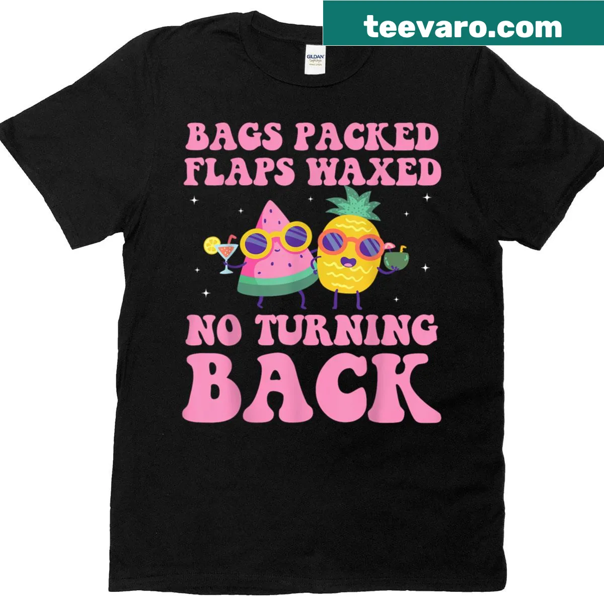 Funny travel-themed t-shirt with a cheeky graphic — on a men's t-shirt