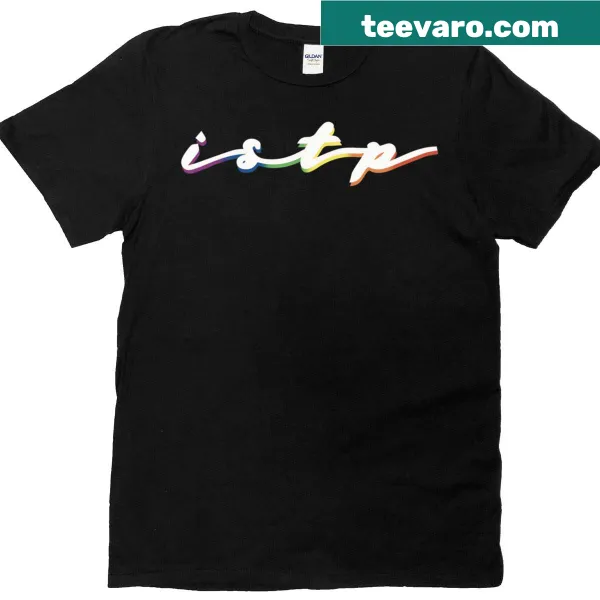 ISTP introvert personality t-shirt with rainbow design
