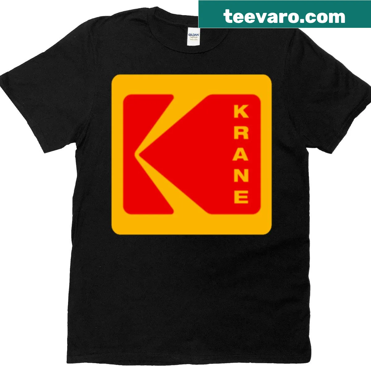 Retro oversized t-shirt with vintage typography design — on a men's t-shirt