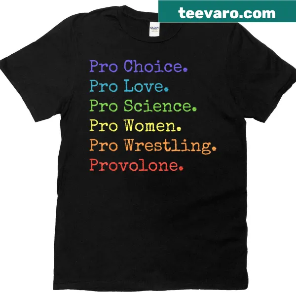 Funny t-shirt with pro choice and pro science message