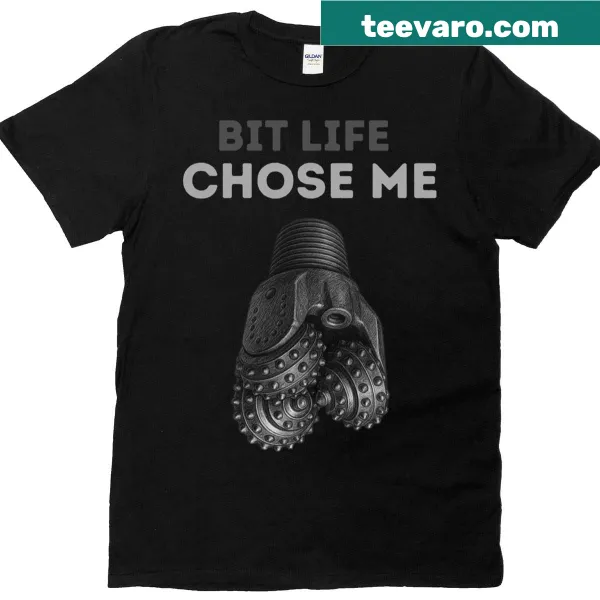 Offshore drilling pride t-shirt with Bit Life text