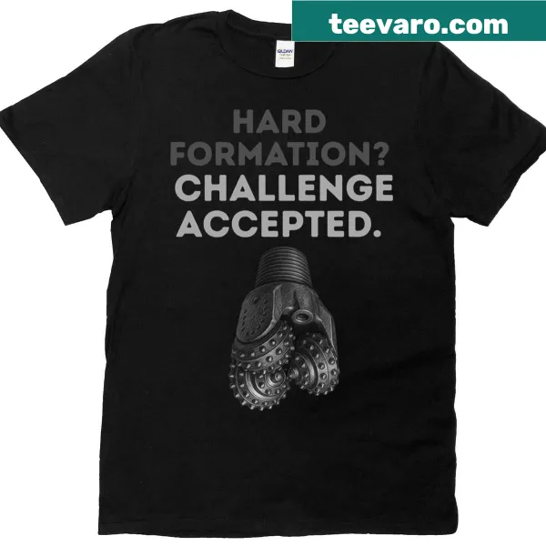 Vintage-style Offshore Drilling graphic t-shirt
