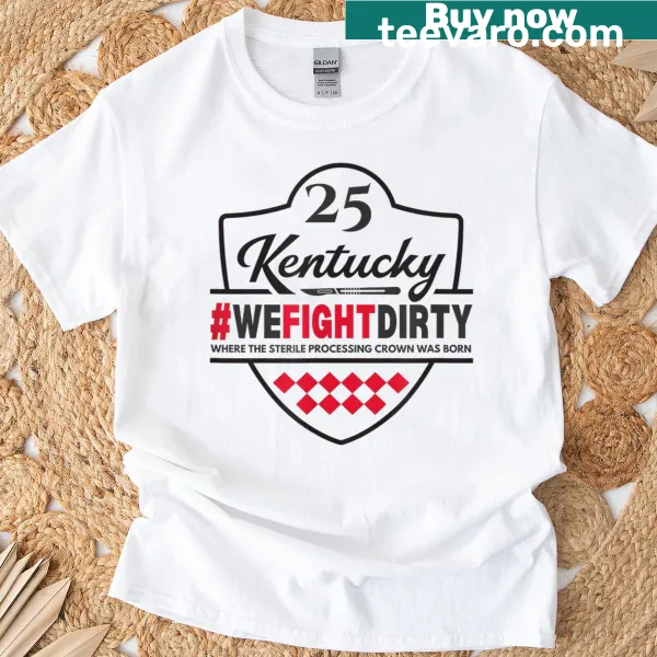 Typographic T-shirt honoring sterile processing