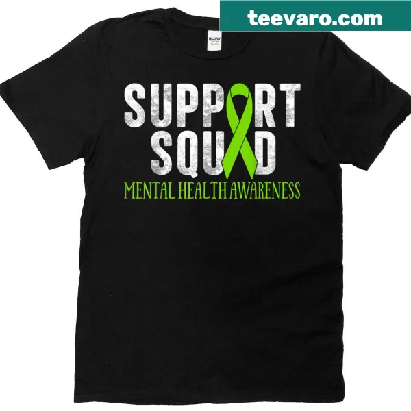 Motivation Support Squad Mental Health Awareness t-shirt for men and women