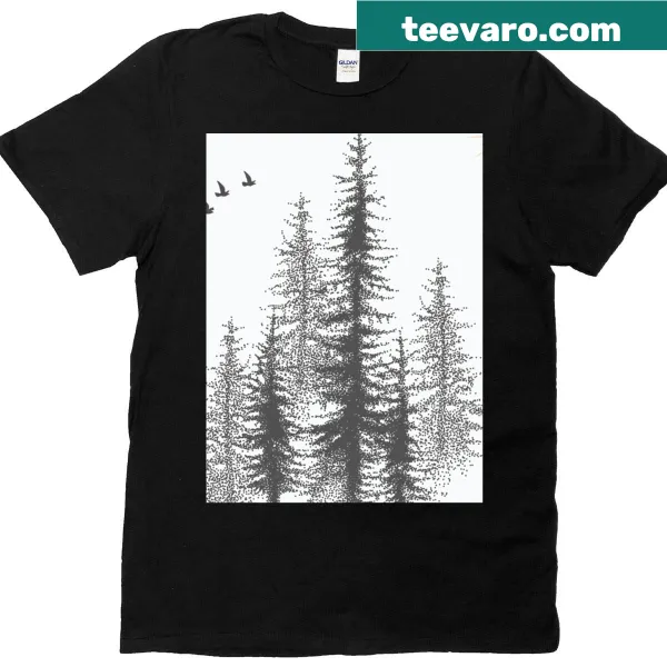 Nature-themed graphic celebrating the outdoors in a unique design.