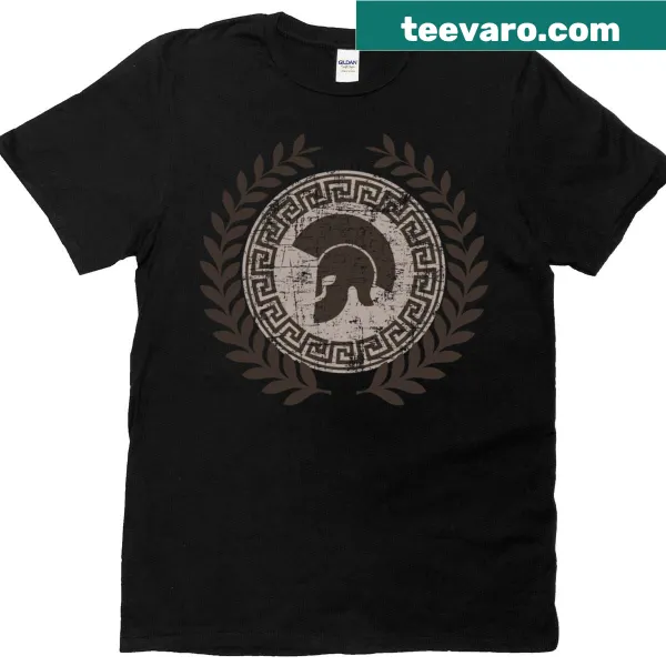 Spartan Legacy design oversized t-shirt with emblem