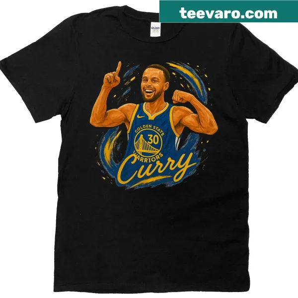 Steph Curry basketball tribute oversized t-shirt