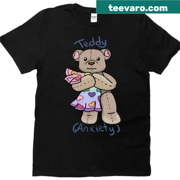 Cute T-shirt featuring a teddy bear illustration for kids