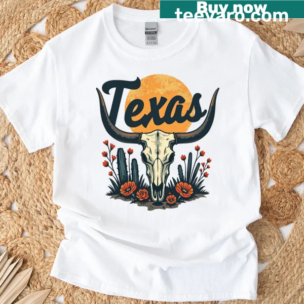 Texas souvenir T-shirt featuring Texas pride text