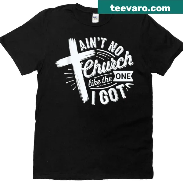 Typographic Christian faith t-shirt with bold message
