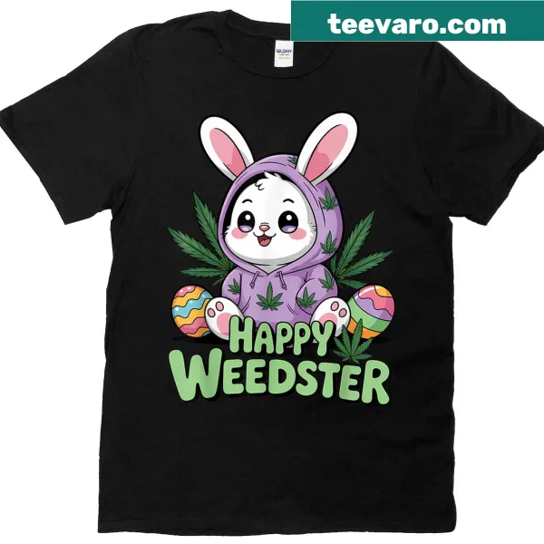 Humorous Easter t-shirt with playful 420 text