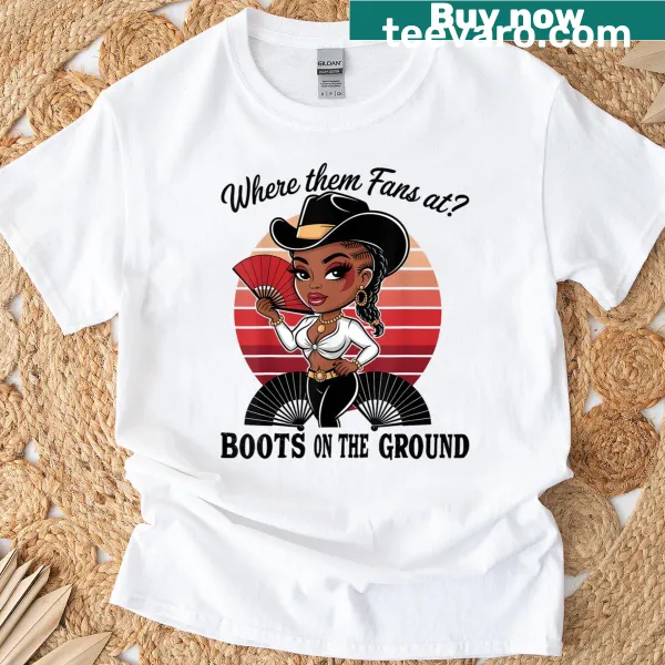 Humorous Western dance graphic on a T-shirt