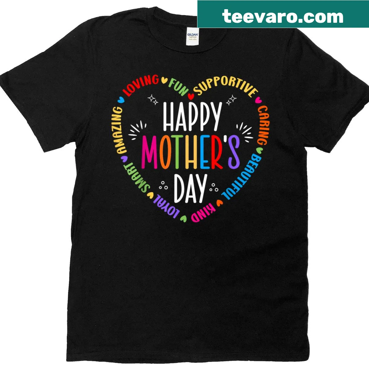 Funny Mother's Day T-shirt with playful typography — on a men's t-shirt