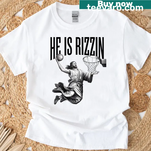 Funny Easter T-shirt with basketball meme and illustration