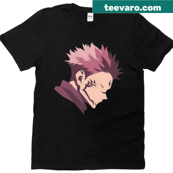 Minimalist Curse King oversized t-shirt with abstract typography