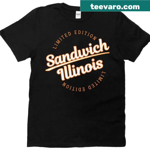 T-shirt with a playful sandwich-themed athletic graphic