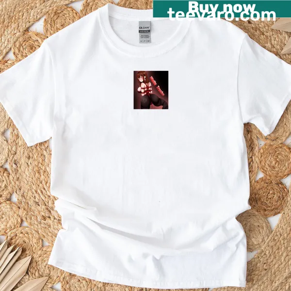 Artistic Shibari Waifu t-shirt with intricate design