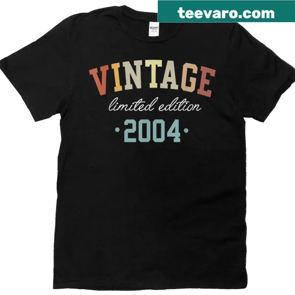 Vintage 2004 21st birthday t-shirt