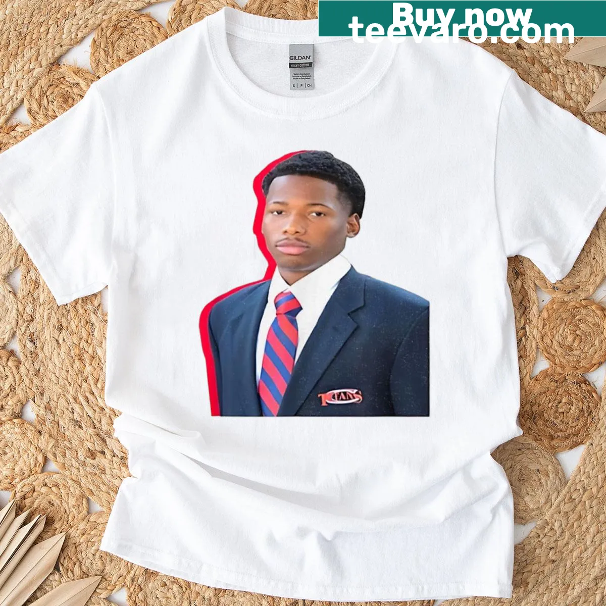 Vintage design tee inspired by Anthony Karmelo, showcasing retro art style — on a men's t-shirt