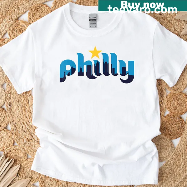 Vintage Philadelphia-themed t-shirt for city lovers