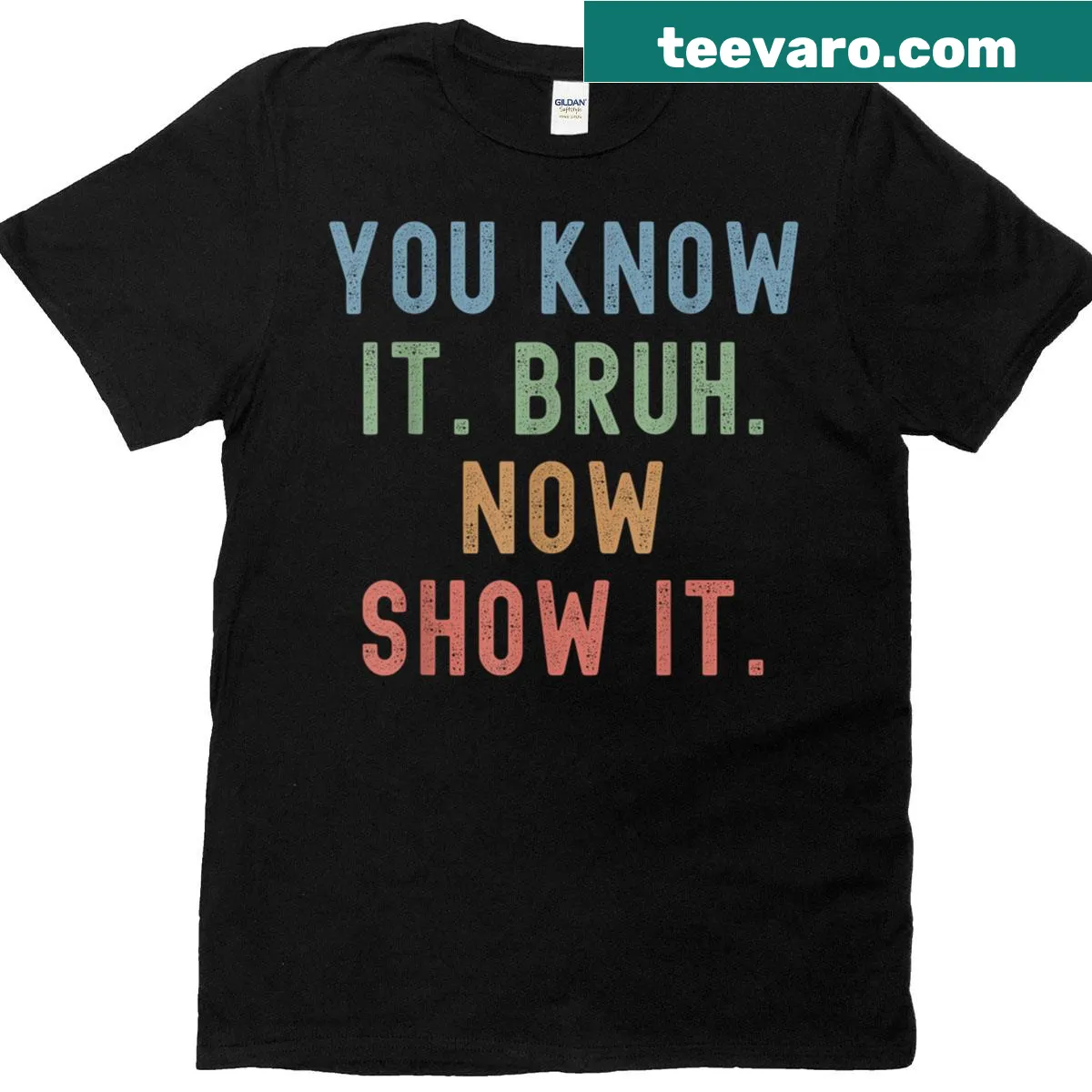 Funny vintage t-shirt for teachers with a humorous testing message — on a men's t-shirt