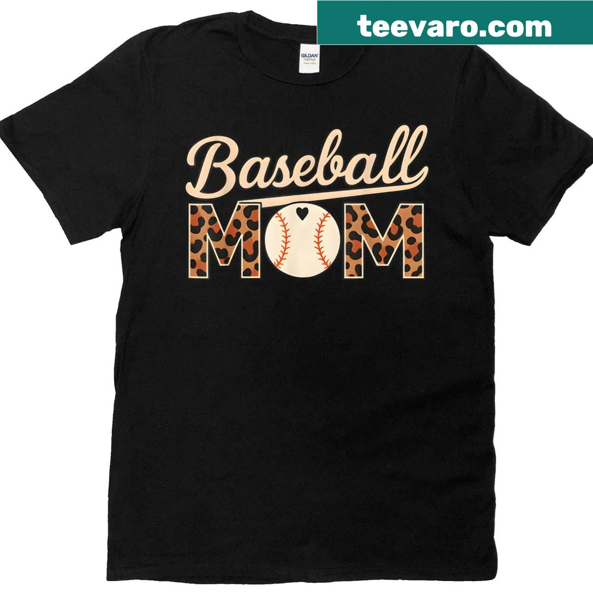 T-shirt celebrating Baseball Moms with a proud phrase — on a men's t-shirt