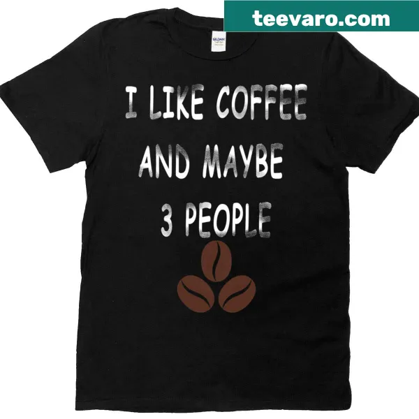 Bold typography Coffee Coffee Coffee t-shirt