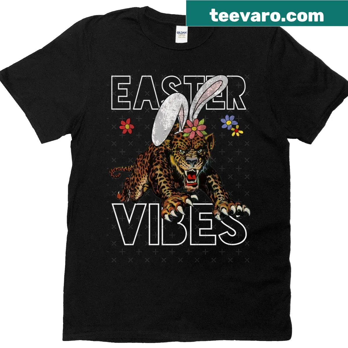 Vintage Easter Jaguar Vibes 1946 T-shirt design — on a men's t-shirt