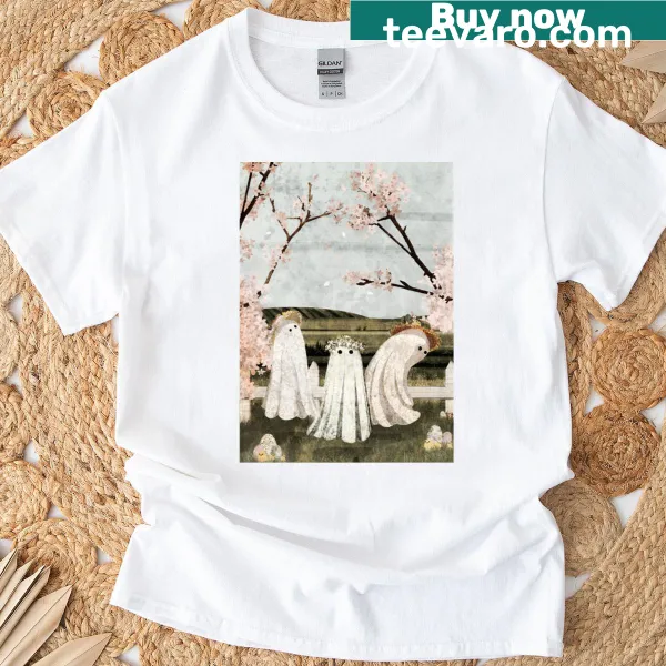 Charming Easter Parade graphic on a T-shirt