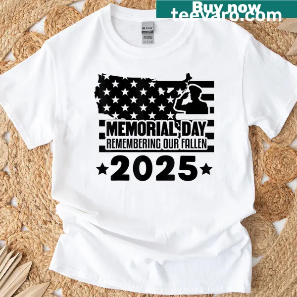 Funny American Flag graphic for Memorial Day on t-shirt