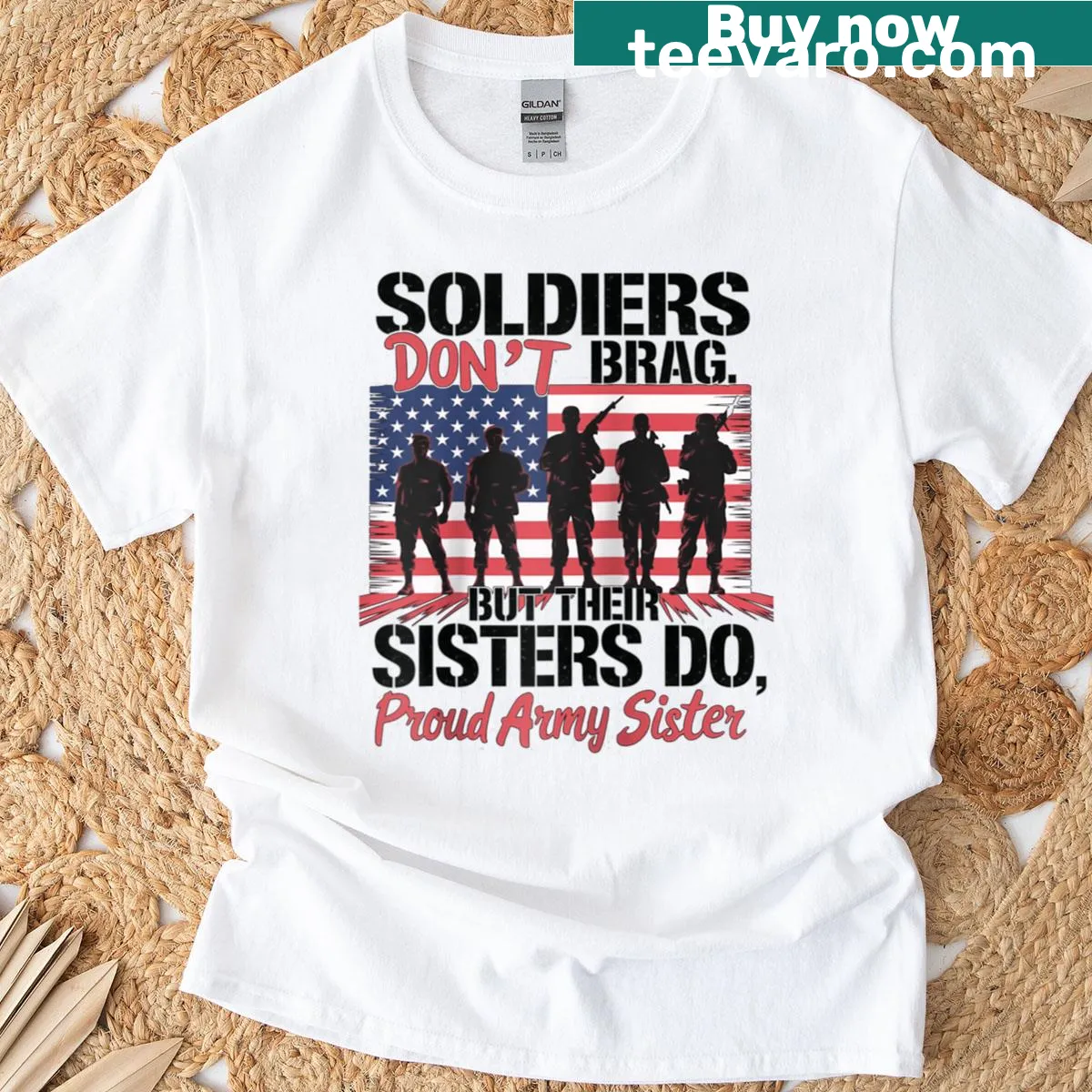 Raglan baseball tee for Memorial Day honoring sisters of veteran soldiers — on a men's t-shirt