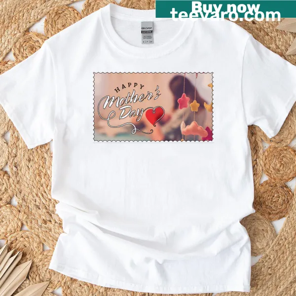 Happy Mother's Day T-shirt with typographic design